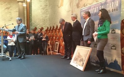 Nos conceden el «Premi ciutat solidària» en reconocimiento a nuestra labor