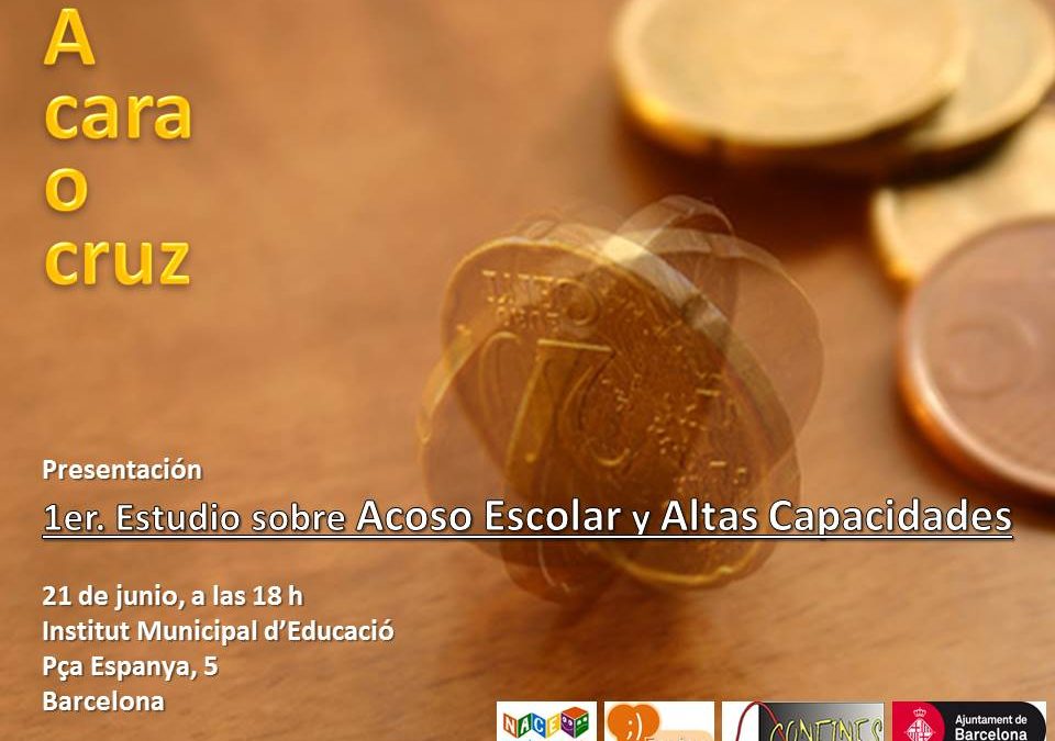 Presentación del primer estudio sobre ACOSO ESCOLAR de Cataluña