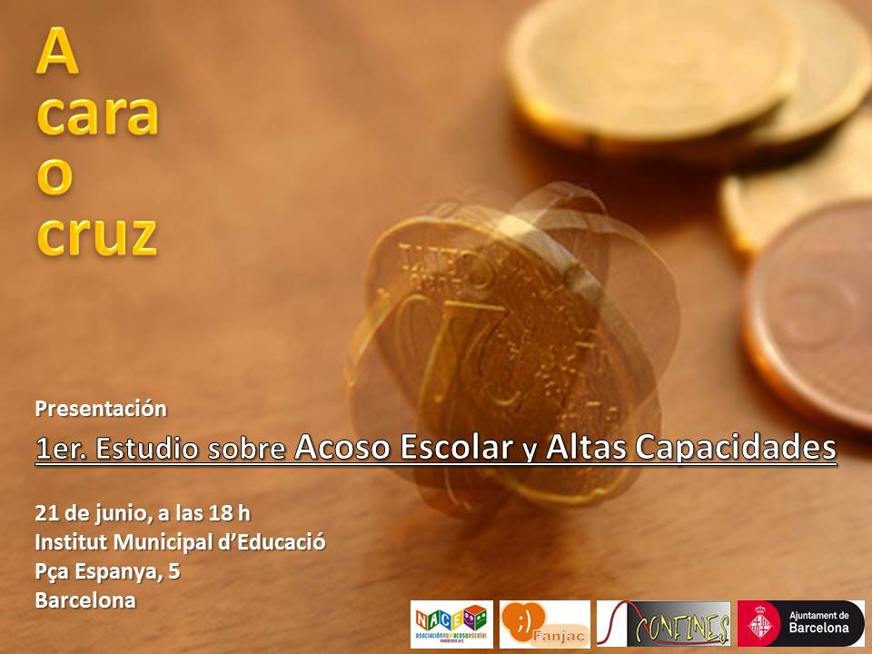 Presentación del primer estudio de CAtaluña sobre la incidencia del acoso escolar en alumnos con altas capacidades