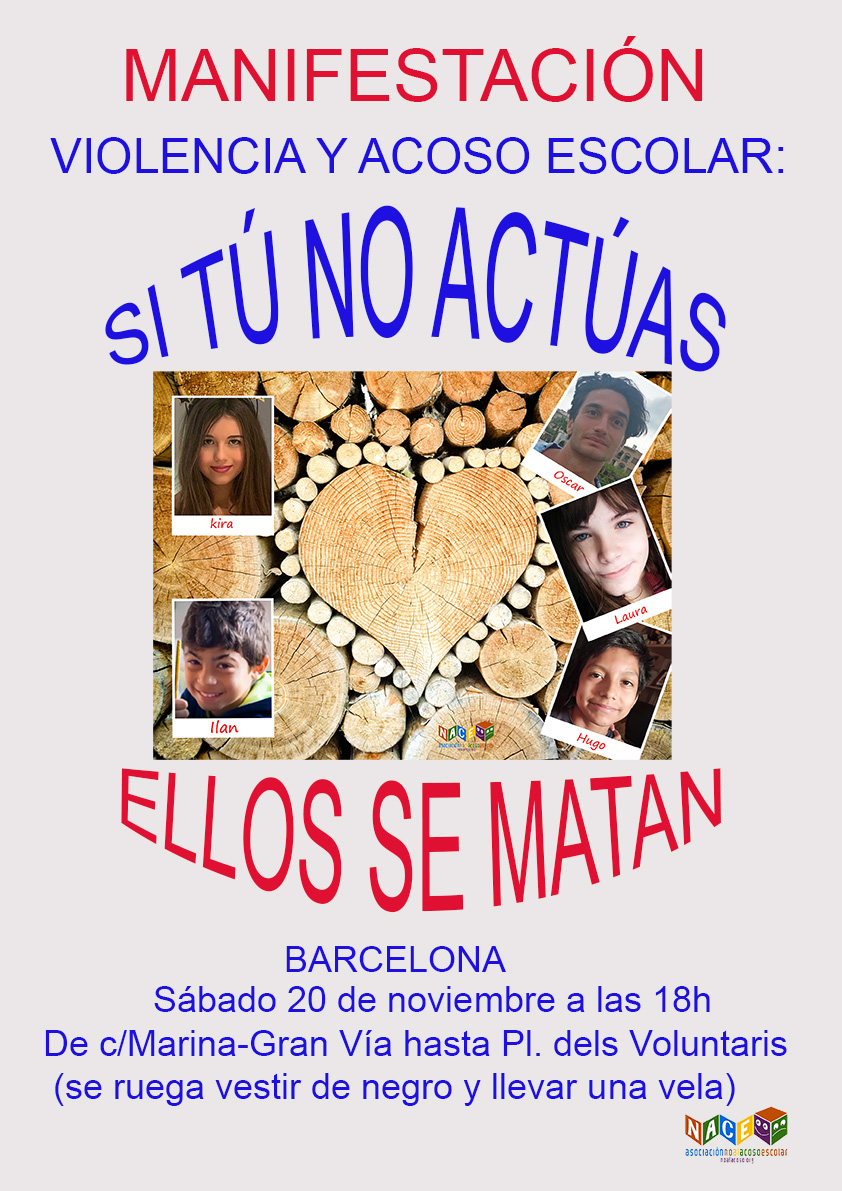 cartel manifestación